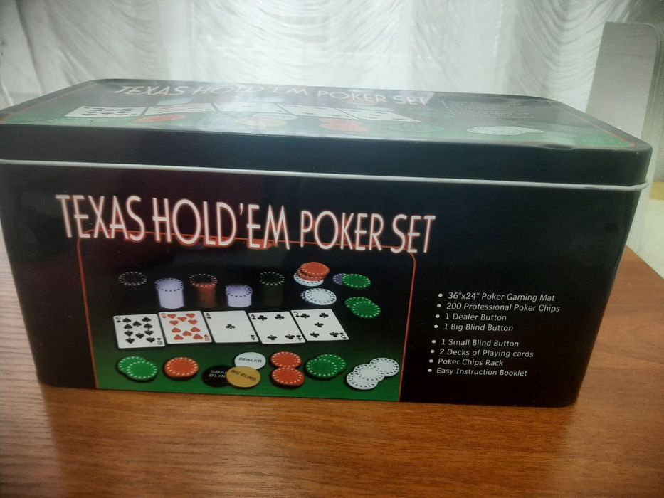 Покерный набор внутри упаковке 200 штук