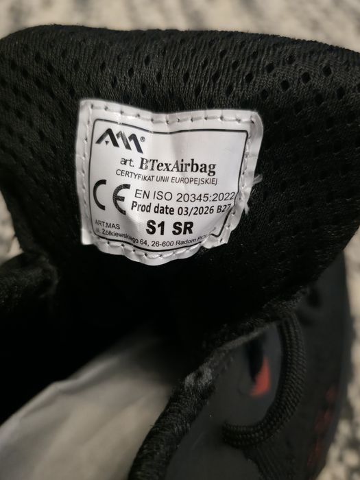 Pantofi protecție BTEX Airbag