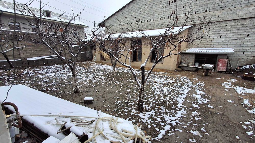 Motrid qorasuv hovli sotiladi 12 sotiq zudlik bilan