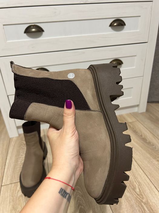 Ghete piele naturala