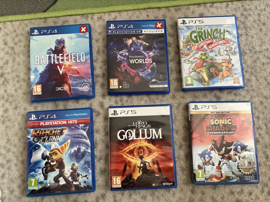 Продавам игри за Ps5 - Ps4