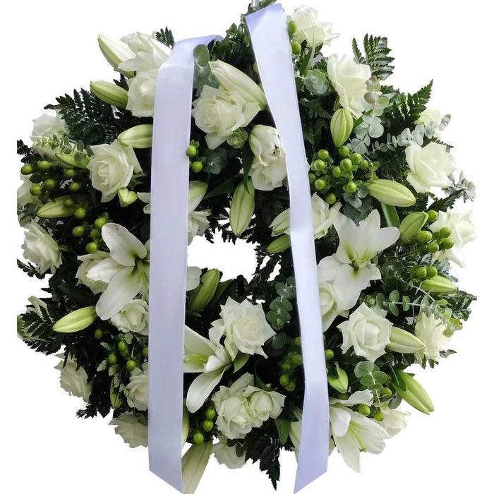 Coroane funerare București – Flori naturale premium, livrare urgentă