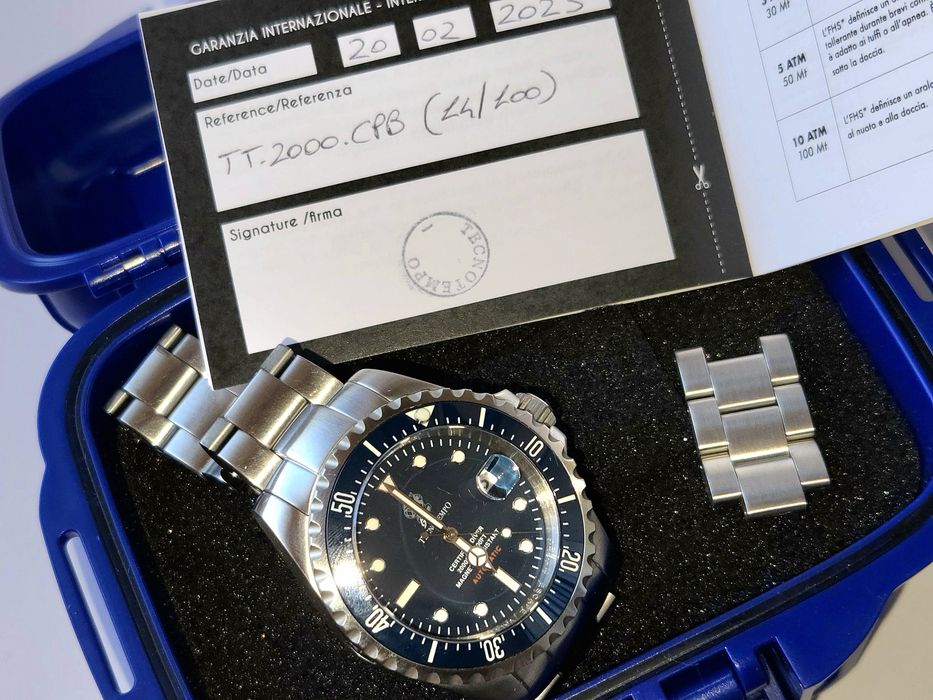 Vând ceas diver Tecnotempo