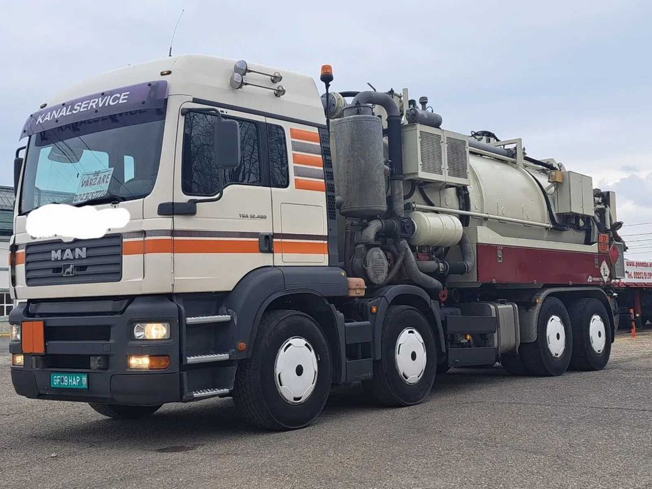 MAN 32.463 FFDC Vidanja Inox ADR Clasa 3