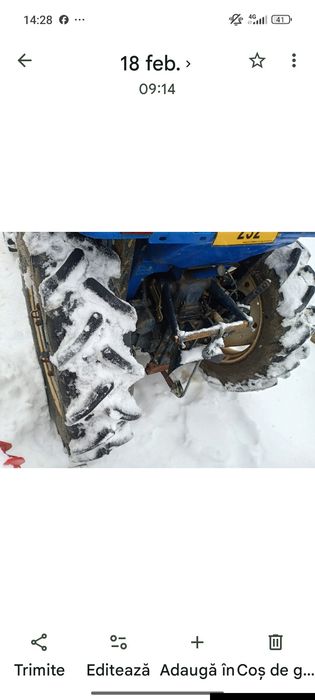 Vînd tractor Iseki landhope 217