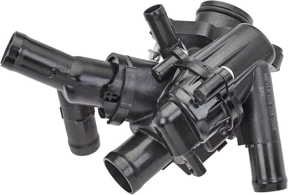 Termostat lichid racire Mercedes Clasa A (W176) 2012-2019, Clasa B (W246) 2011-2019, Clasa CLA (C117) 2013-2019, Clasa GLA (X156) 2013-2020, 1.6 T, 2.0 T, Temp. desc. [°C]: 97, OE 2702000315, SRLine