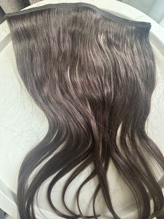 Естествена коса/ Славянска / Небоядисвана / На редове