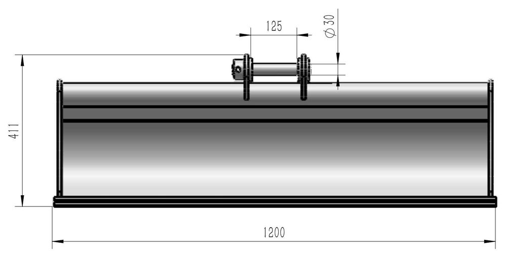 Ковш планировочный 1200мм