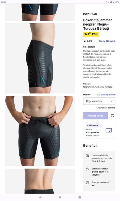 Buoyancy shorts neopren XL inot triathlon