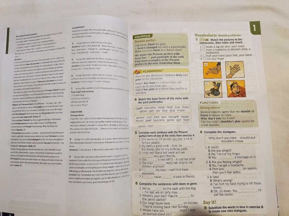 Flash on English for Bulgaria B1.1: Teacher's Book, Workbook