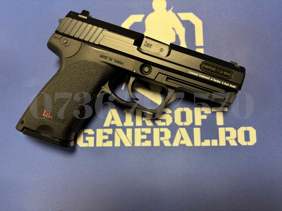 Oferta Pistol Airsoft Puternic Heckler & Koch USP nonblowback CO2, 1kg