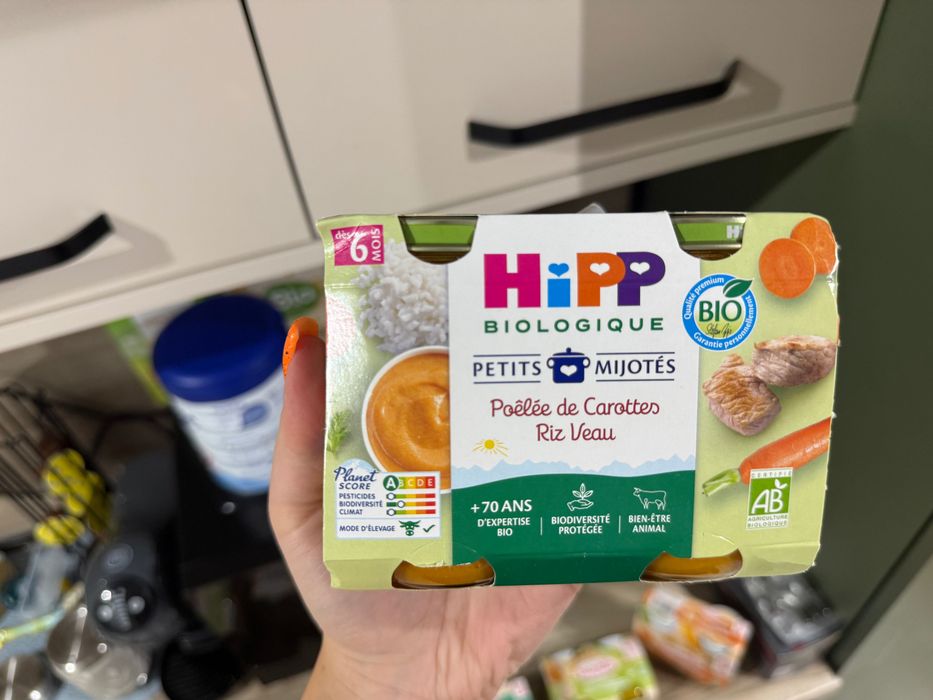 Пюрета BabyBio, Hipp и Bledina