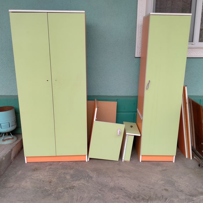 Детский шкаф и кровать