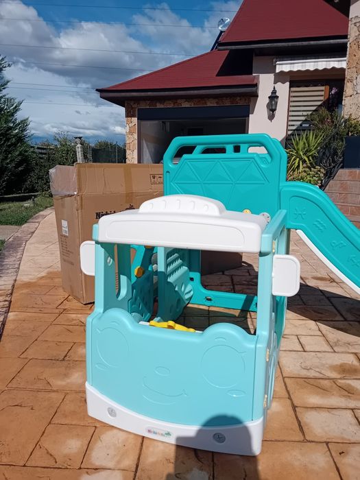 Tobogan/Spatiu joaca copii Smoby