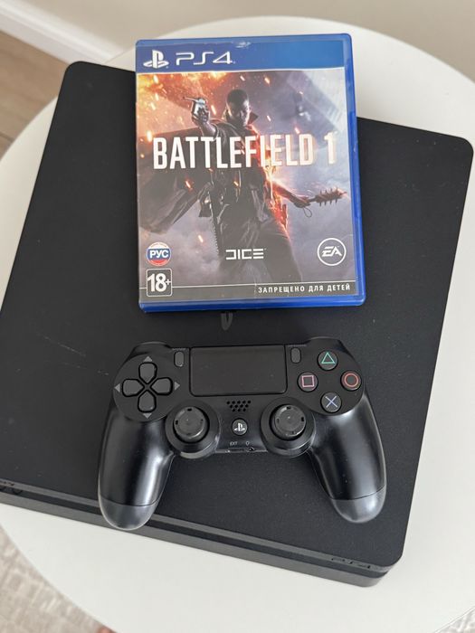 Playstation 4 Slim 1tb с играми!!