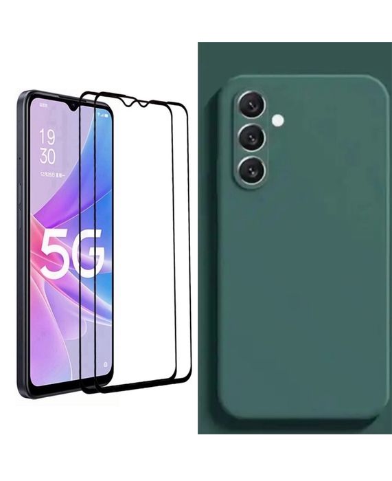 Samsung A21s/A23/A25/A33/A35/A36 Husa Premium Catifea + Folie Sticla