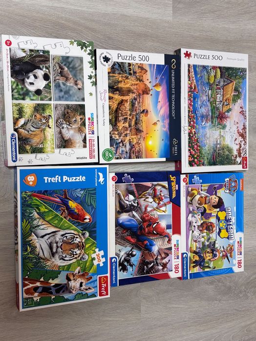 Пъзели - НОВИ - пейзаж, животни, супер герои