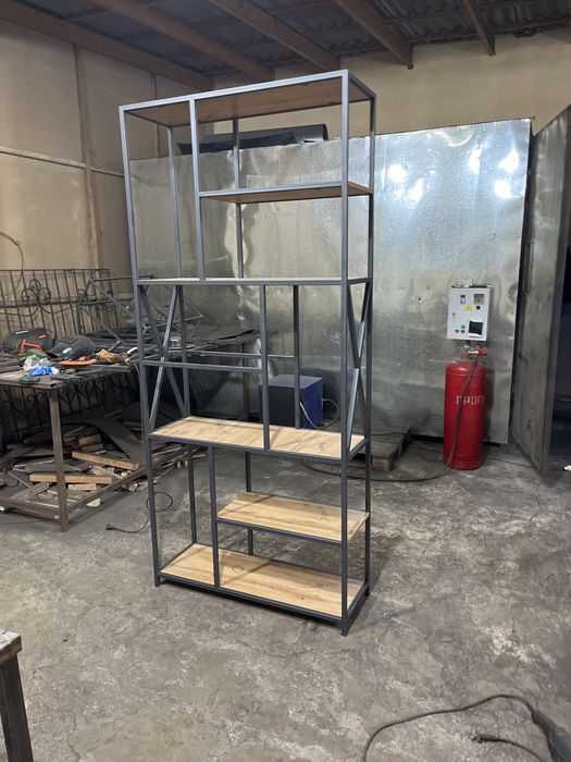 Лофт стил мебел шкаф стеллажи рабочий стол навесное шкаф