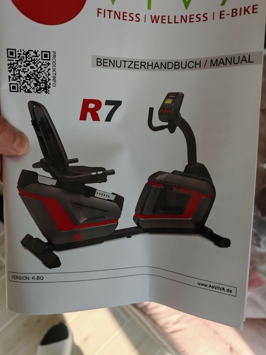 Велоергометър нов с дисплей и програми