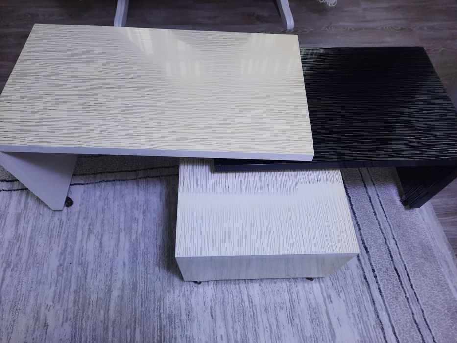 Masa cafea mdf 3 nivele