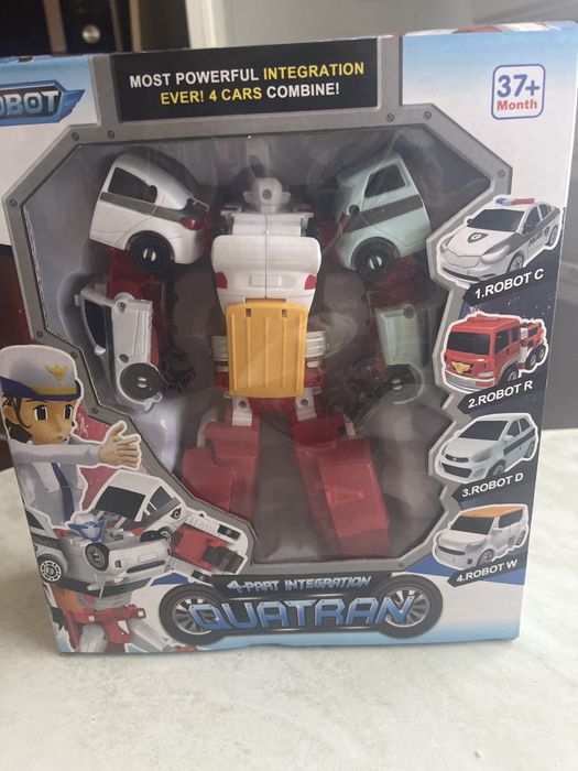 Игрушка- Робот трансформер. Мини Кватран