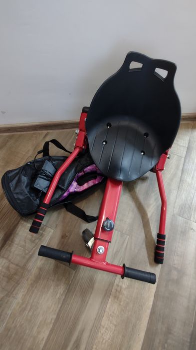Hoverboard electric, roti mari 6,5" plus scaun Kit Kart
