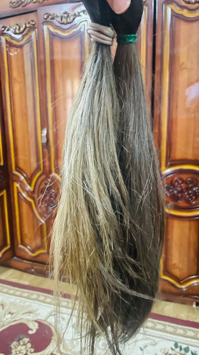 Табиий соч Холодный русый рангда 40 см 100 гр