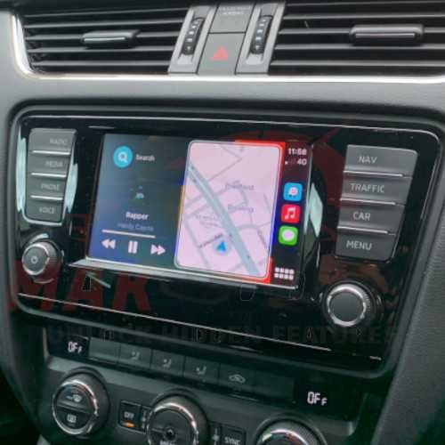 Skoda Activare Smart Link Apple Carplay Android Auto Octavia Smartlink