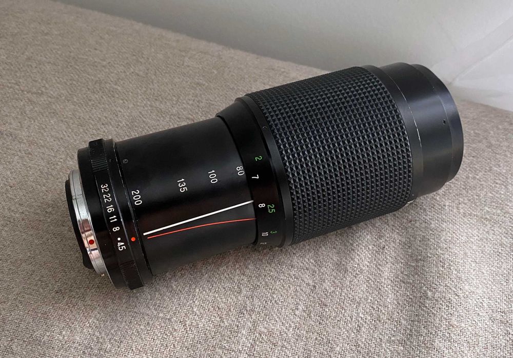 Obiectiv teleobiectiv Vivitar 80-200mm f4.5 MC montura Pentax colectie