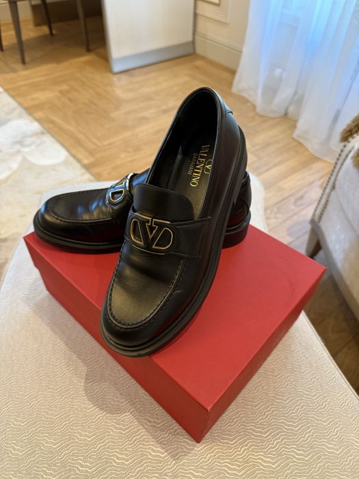 Лоферы кожа Valentino оригинал