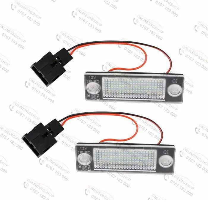 Set Lampi Led numar pentru Volkswagen Sharan, Seat Alhambra