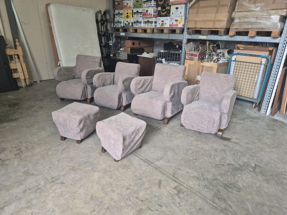 Ретро фотьойли и табуретки