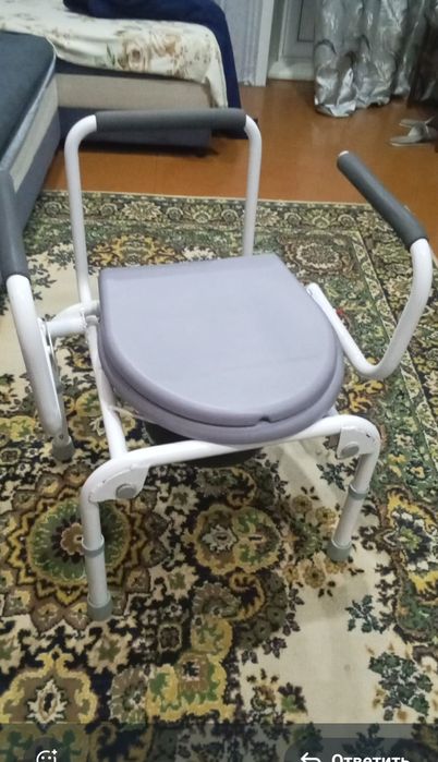 Биотуалет и ходунки для взрослых