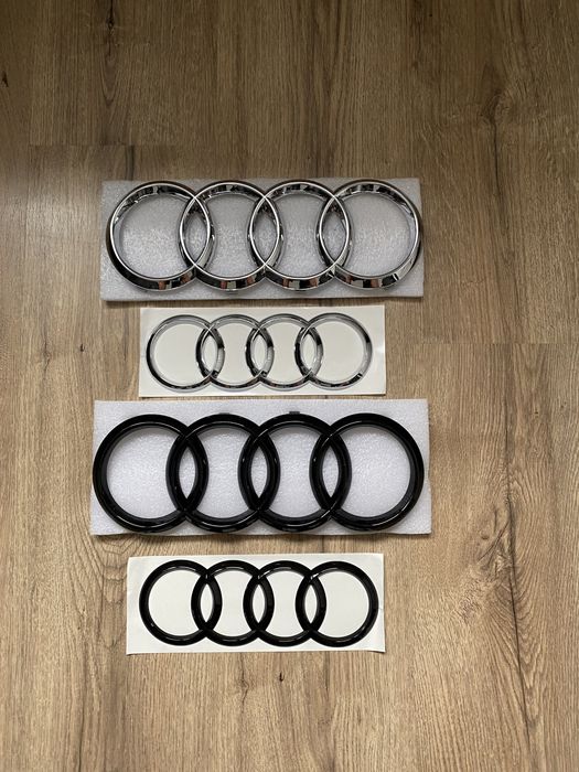Semn Emblema Logo Embleme Grila Fata Spate Compatibile Audi Q5 Q7 Q8