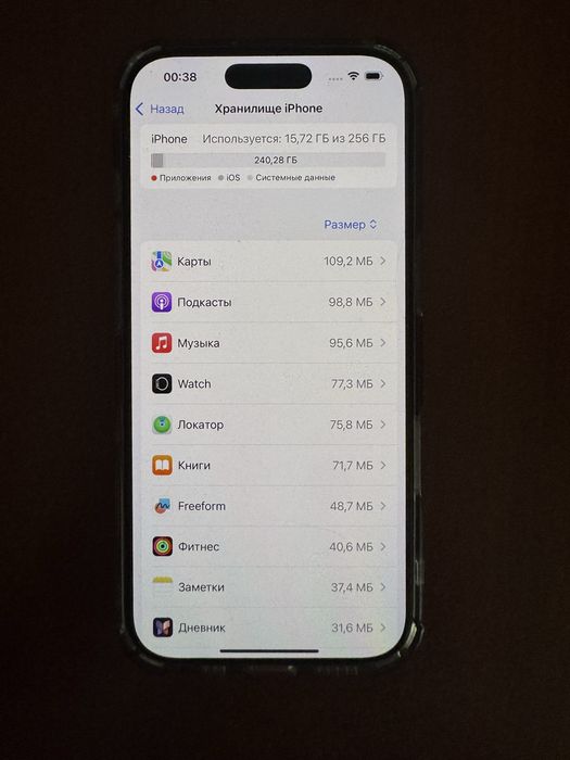 iPhone 16 pro, 256 гб