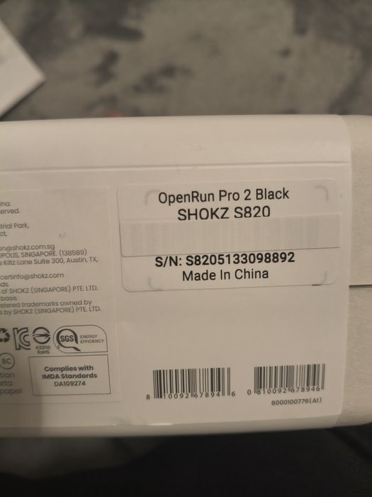 Casti OPENRUN PRO 2 Negru