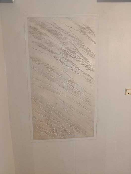 Piatra sparta ,piatra zen, vopsea pensulata