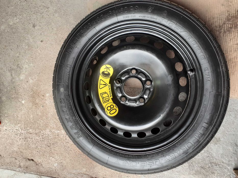 Roata rezerva SLIM R16 VOLVO V40, S40, V50, C30, C70, S60  V60