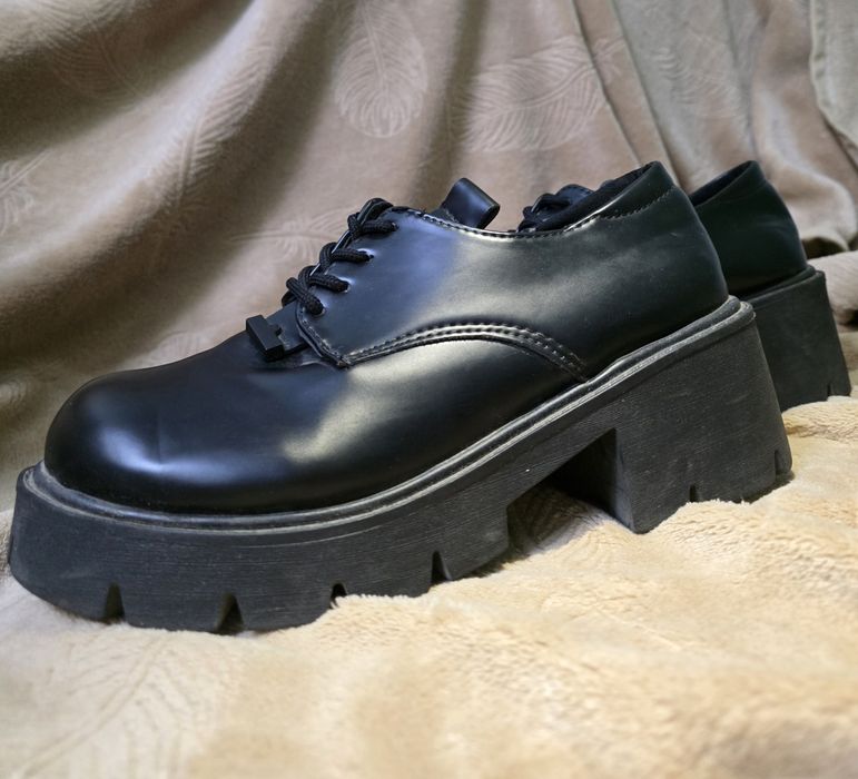 Лоферы на платформе трендовые