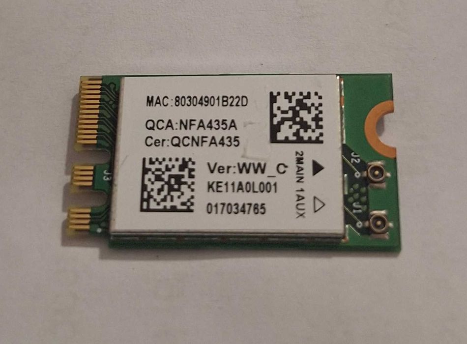 Vand componenta Laptop Wireless Qualcomm Atheros QCNFA435 802.11ac M.2 WiFi + Bluetooth 4.1 Combo Adapter