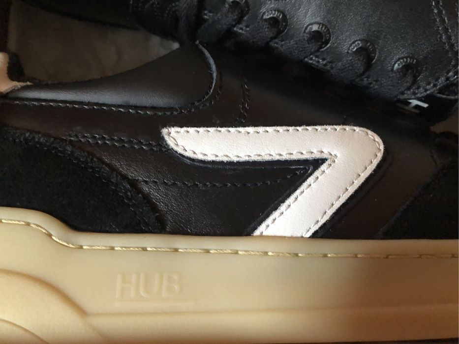 HUB Court Sneakers ОРИГИНАЛ мъжки сникърси/естествена кожа - 44/28,5см