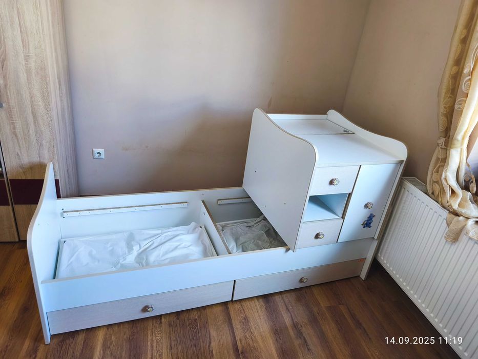 Бебешко креватче 3 в 1