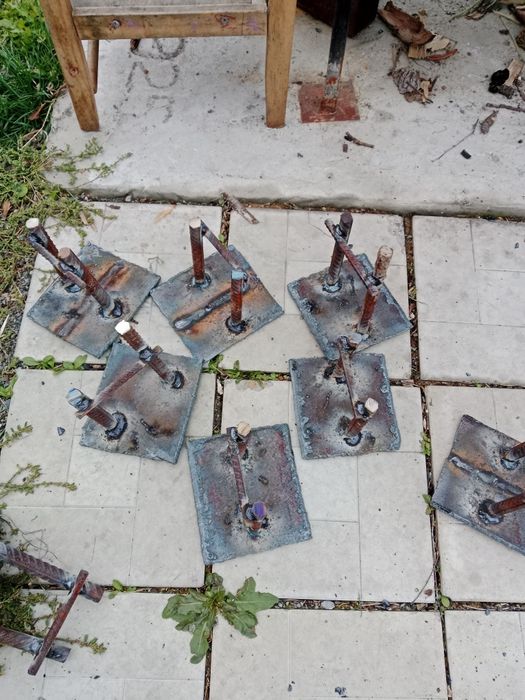 Продам закладные пластины под ворота