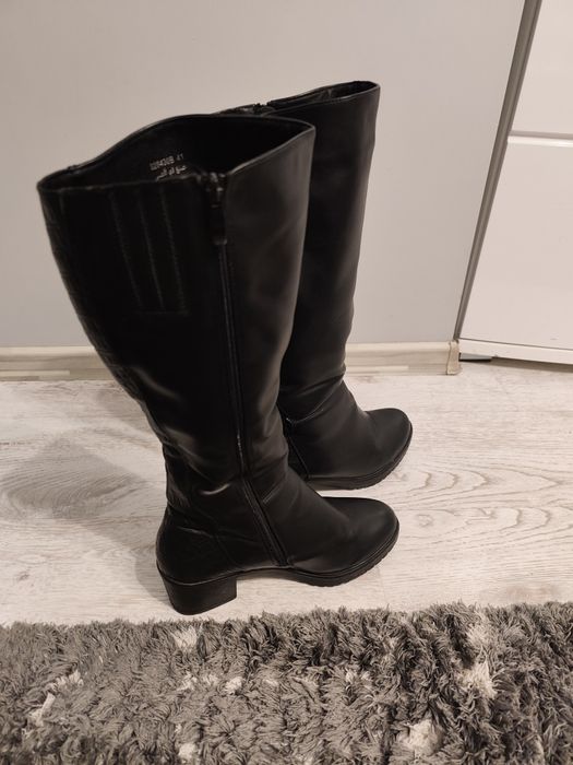 Дамски кожени ботуши размер 40/41