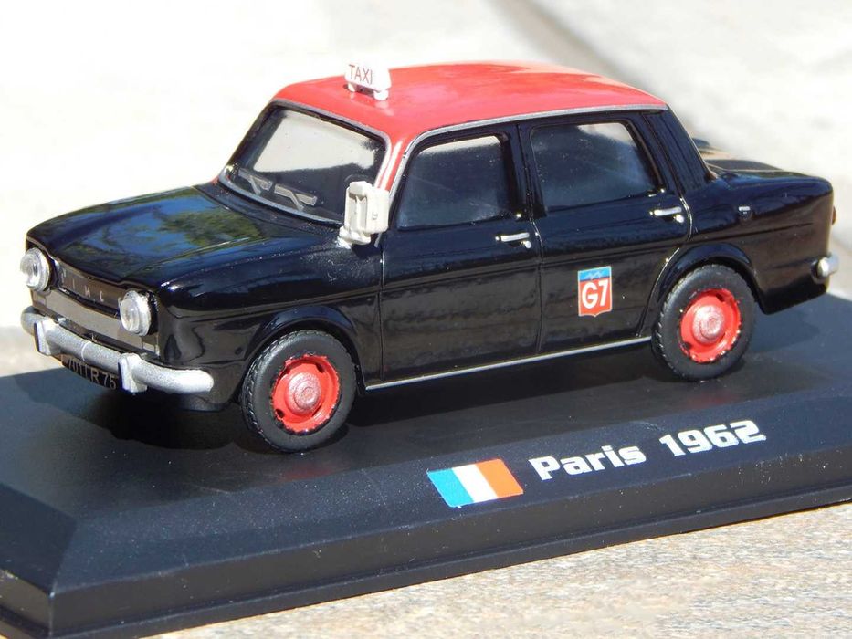 Macheta masina taxi Simca 1000 Paris 1962 sc 1:43 cu ambalaj