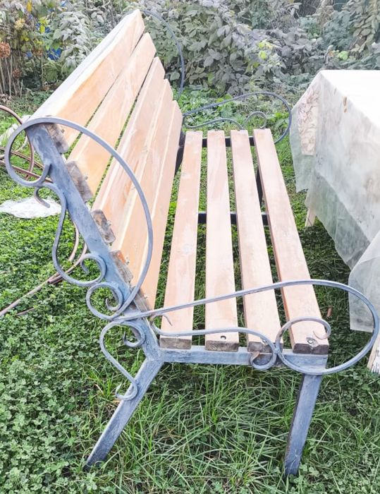 Скамейка садовая