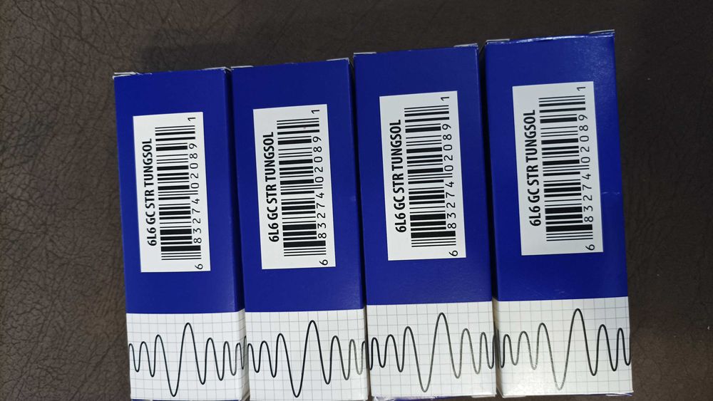 Мачнати лампи 6L6GC-STR Tung-Sol 4бр.