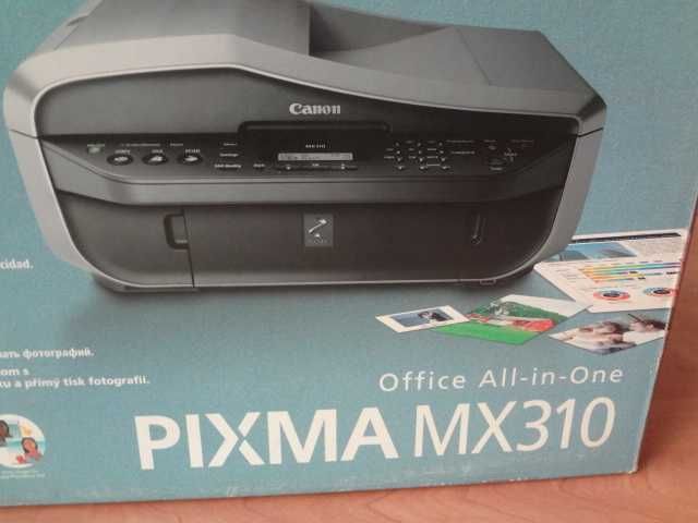Цветен принтер, копир и факс в едно CANON PIXMA MX310