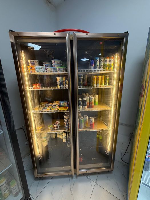 Холодильник ветриный стеллаж