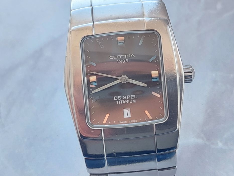 Ceas Certina DS Spel Titanium swiss Eta quartz, colectie